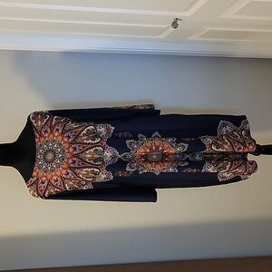 Bold and Beautiful Mandala Print Dress